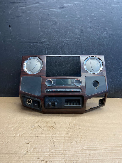 2008-2010 Ford F250 F350 Radio Climate Control Radio Dash Bezel Panel AF2198 DG0