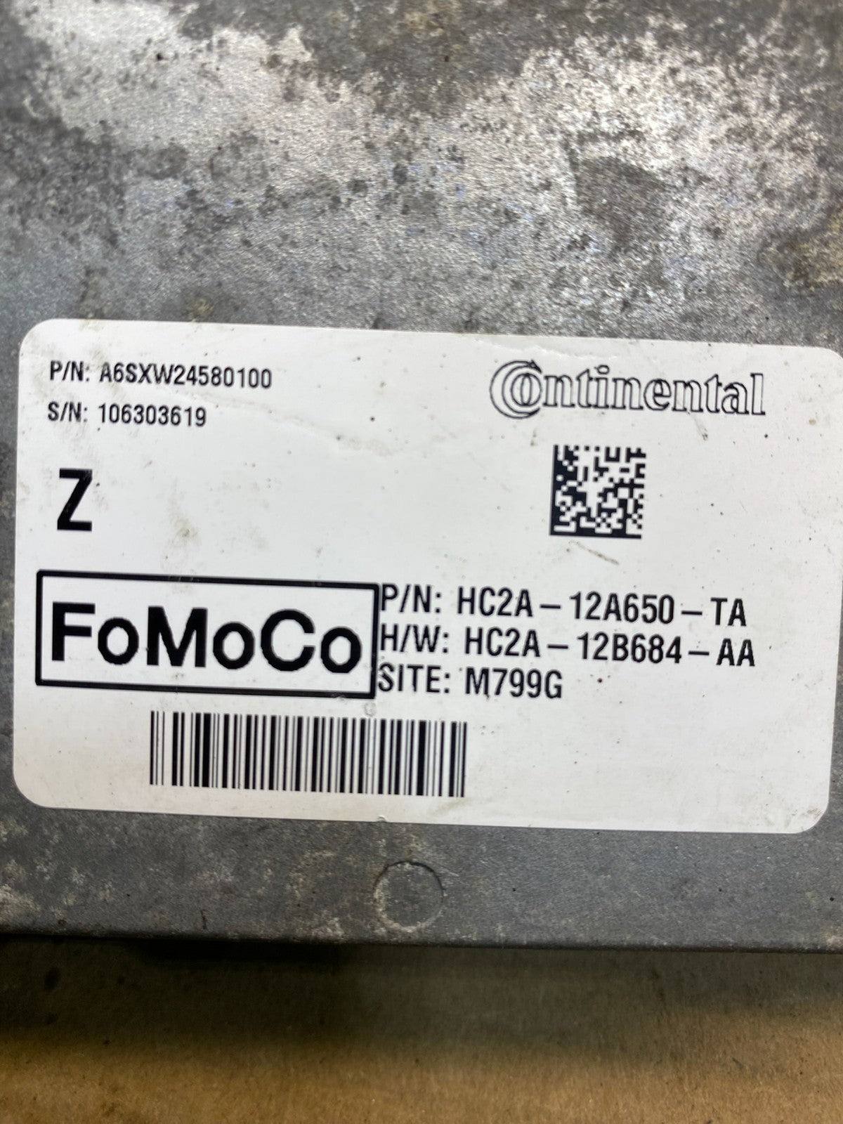 2017 2018 2019 Ford E350 Van 6.2L Engine Control Module Unit ECU AD3436 DG2