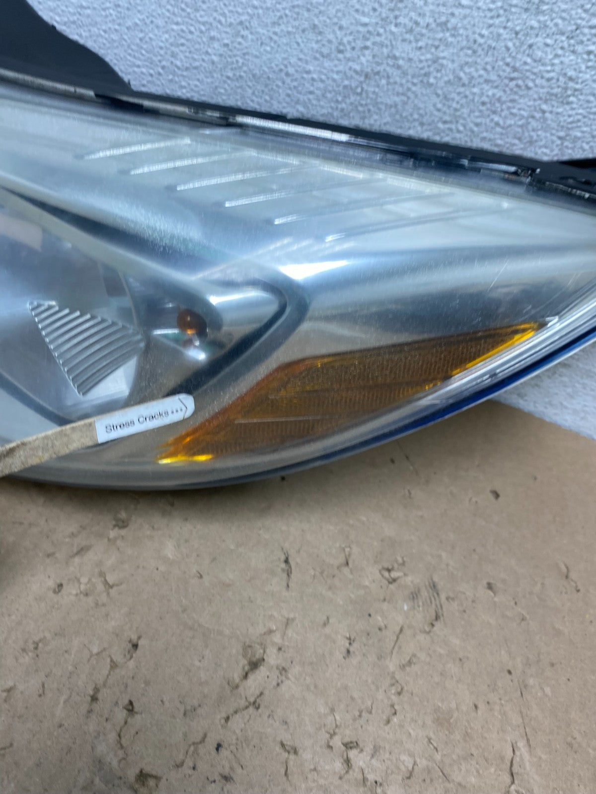 2012 2013 2014 Ford Focus Left Driver Lh Side Halogen Headlight AG4406 DW4