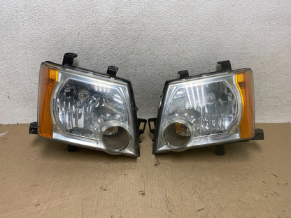 2005-2015 Nissan Xterra Driver Left+Right Side Set Headlights AH6919 DW0