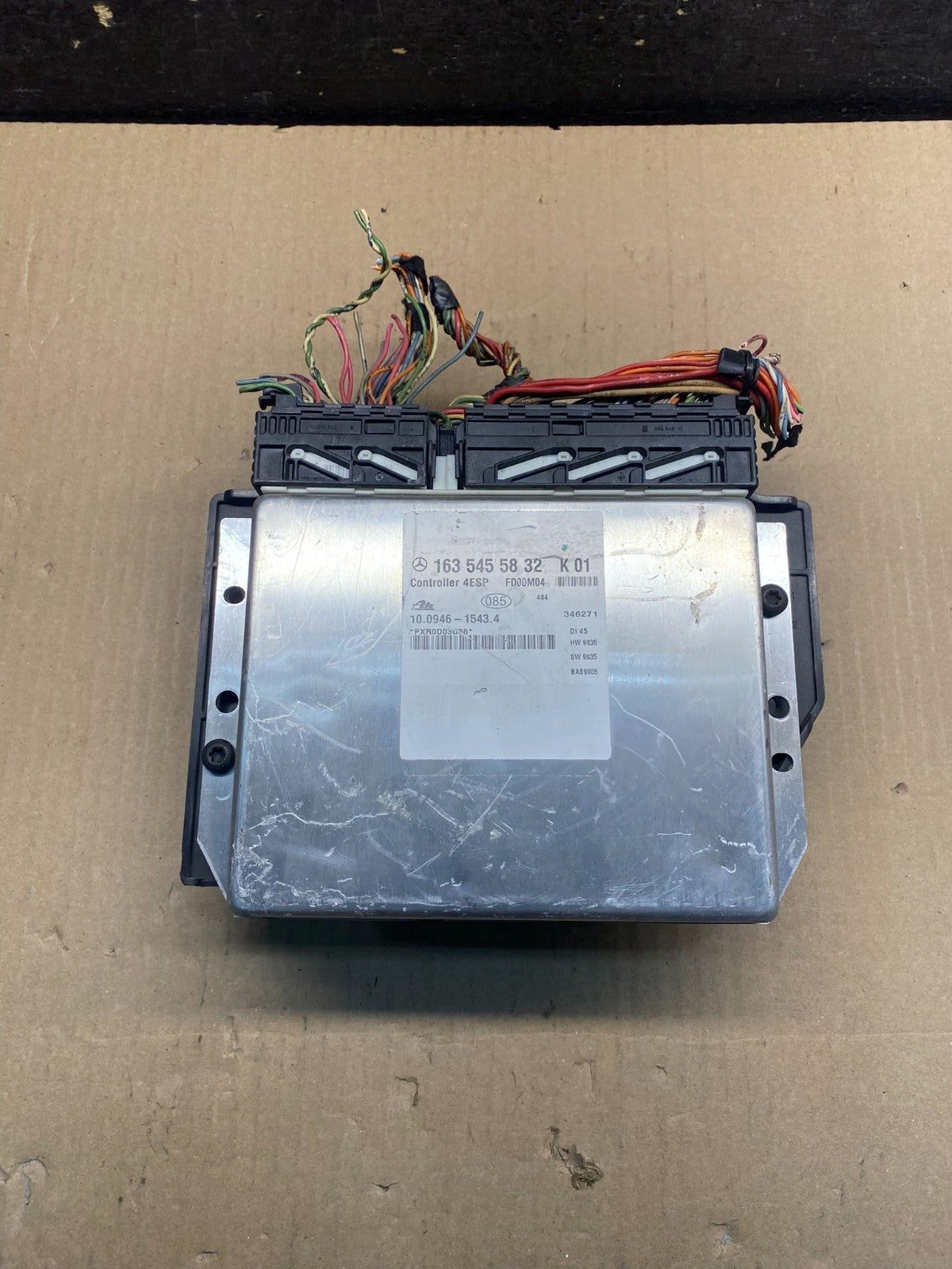 1998 to 2002 Mercedes S430 ECU ECM Engine Control Module Unit AI4971 DG1