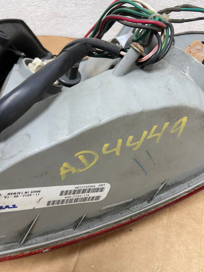 2001 - 2004 Hyundai Santa Fe Left Driver LH Side Tail Light TYC AD4449 LK6
