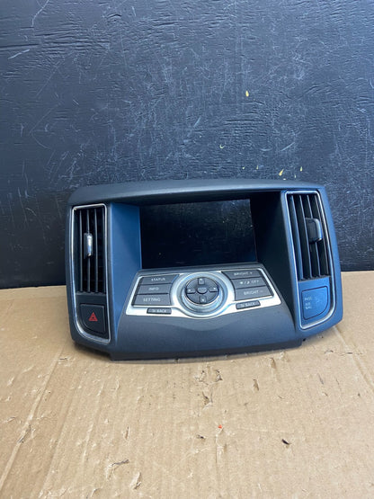 2011 2012 2013 Nissan Maxima Radio Audio Panel Control Bezel Trim AD2198 DG0