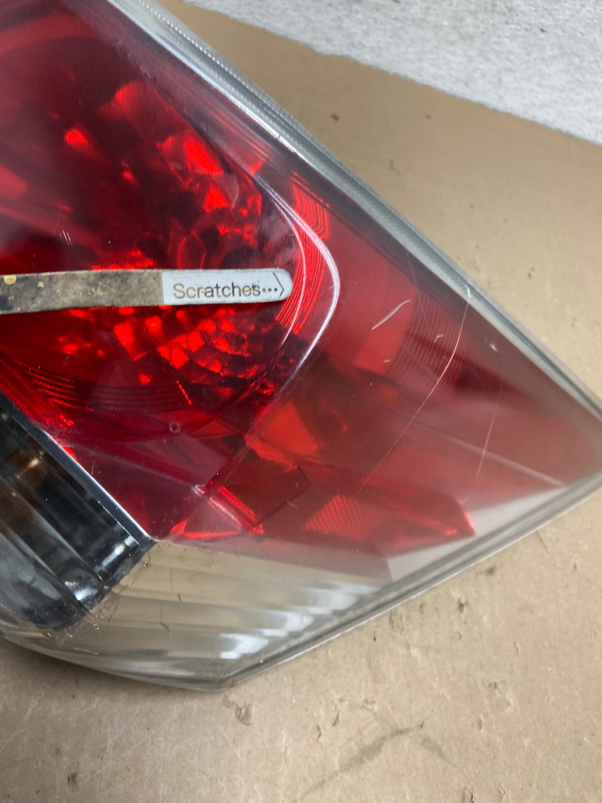 2008 to 2012 Honda Accord Sedan Tail light Right Passenger RH Side AG4191 LK2