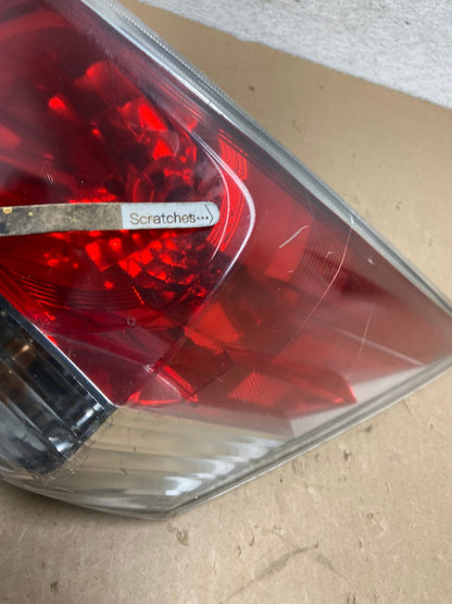 2008 to 2012 Honda Accord Sedan Tail light Right Passenger RH Side AG4191 LK2