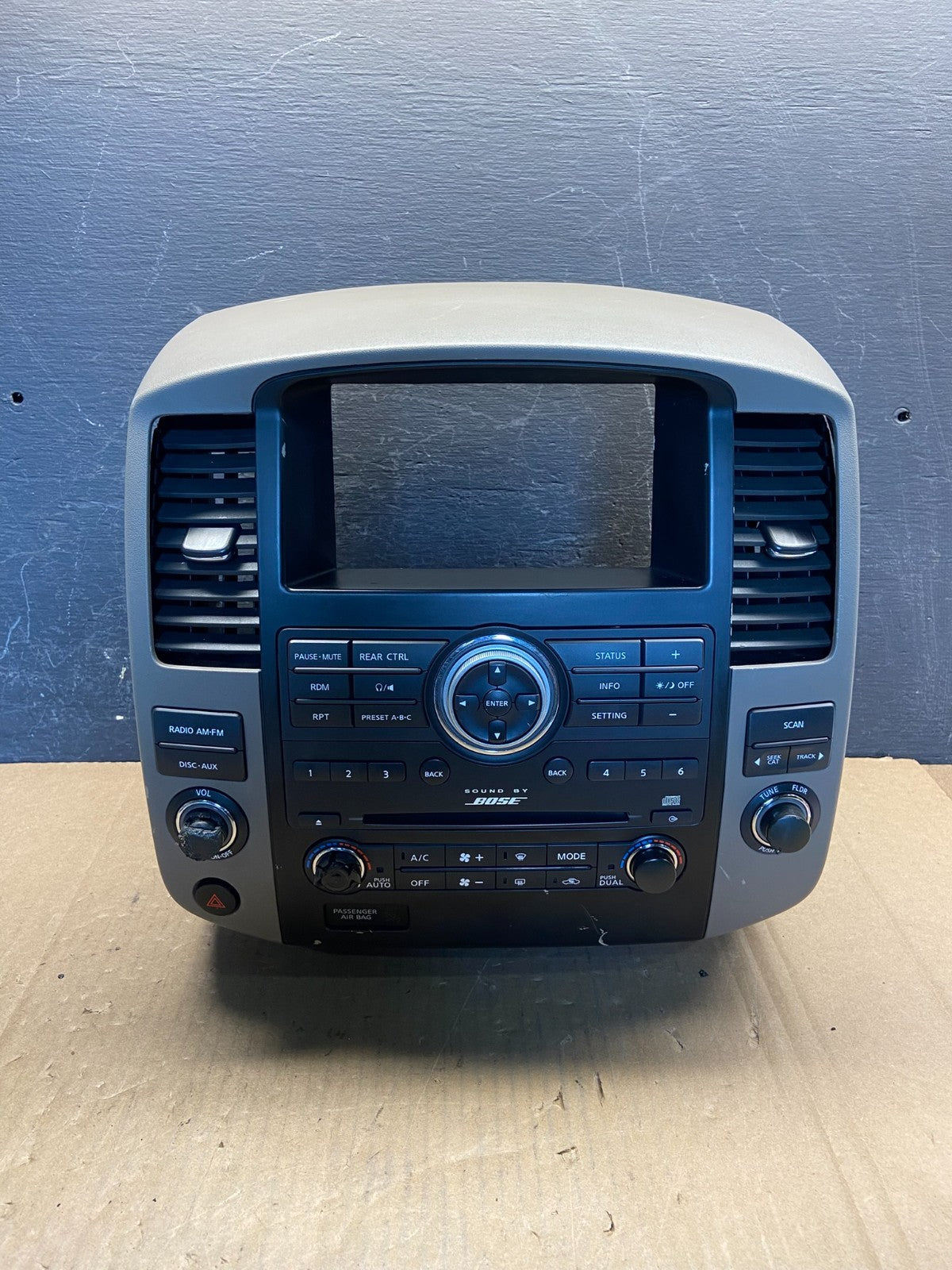 2008 2012 Nissan Pathfinder Radio A/C Heat Temperature Climate Control AG1525 DW0
