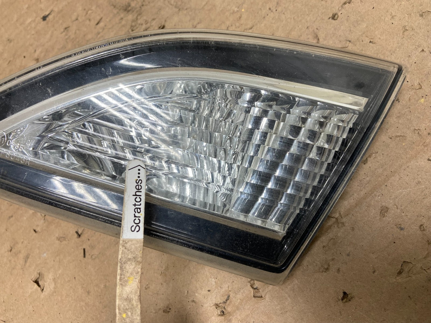 Sedan 2010-2013 Mazda 3 Right Passenger RH Side Inner Tail Light OEM AB0872 LK3