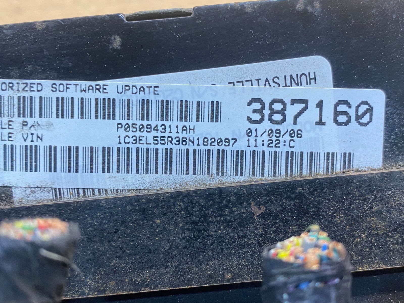 2006 Chrysler Sebring 2.7 Engine Computer Module ECM ECU PCM AF4201 DW2