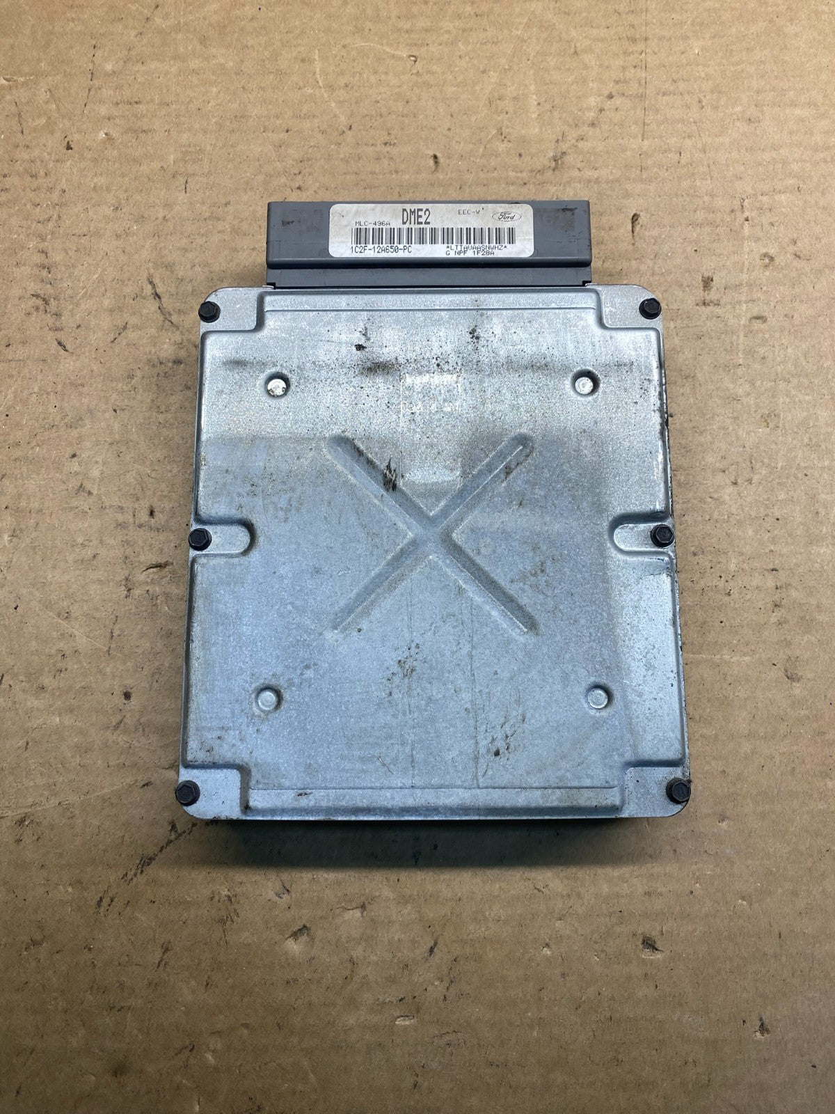 2001 Ford Van E-150 5.4L Engine Control Unit ECU Module 1C2F-12A650-PC AD9966 DW1
