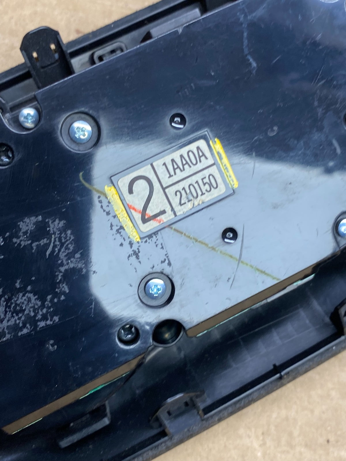 2009-2014 Nissan Murano AM FM Radio CD Control Panel W6476 DG6