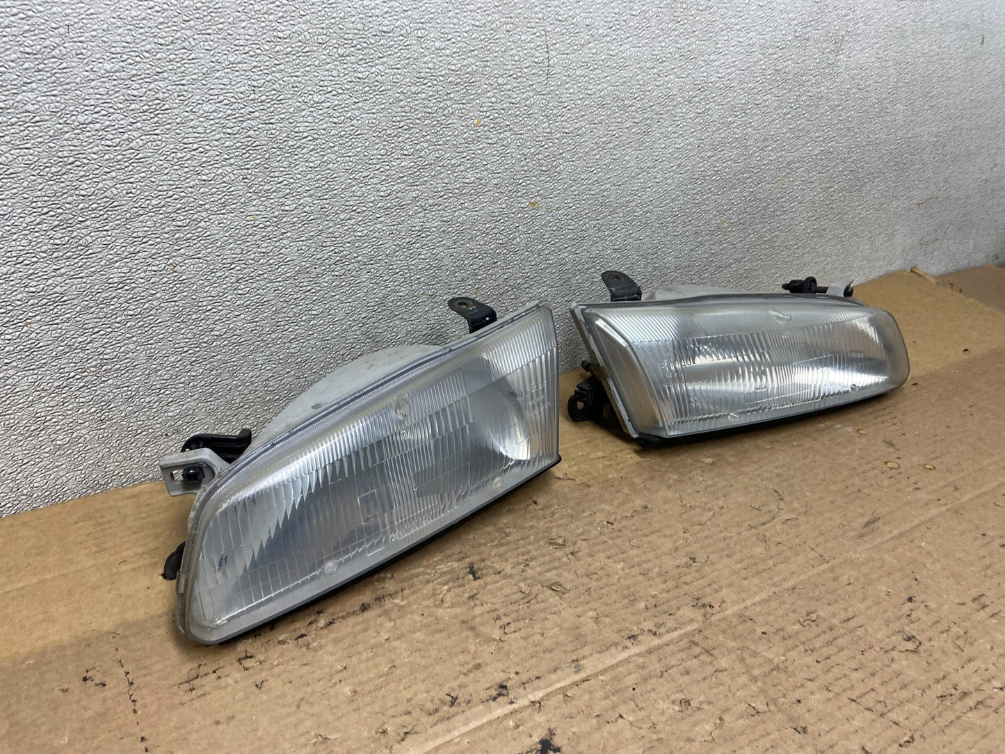 1997 1998 1999 Toyota Camry Left+Right Side Set Halogen Headlights AB3362 DW2