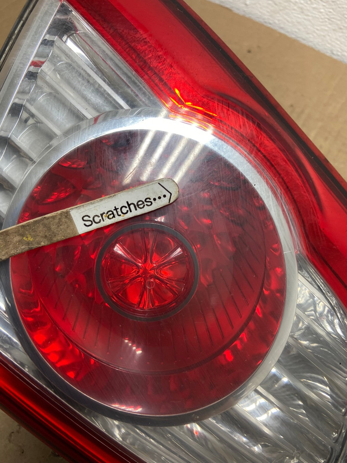 2010-2012 Hyundai Santa Fe Left Driver LH Inner Tail Light OEM AC4052 LK3