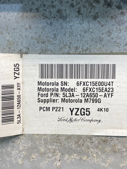 2005 Ford F-150 F150 4.6L Engine Control Unit ECU Computer Module AG7490 DG2