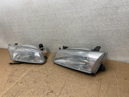 1997 1998 1999 Toyota Camry Left+Right Side Set Halogen Headlights AA3800 DW1