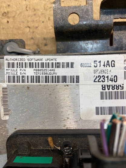 2011 Jeep Grand Cherokee 3.6L ECM ECU Engine Control Computer Modul AA0709 DG4