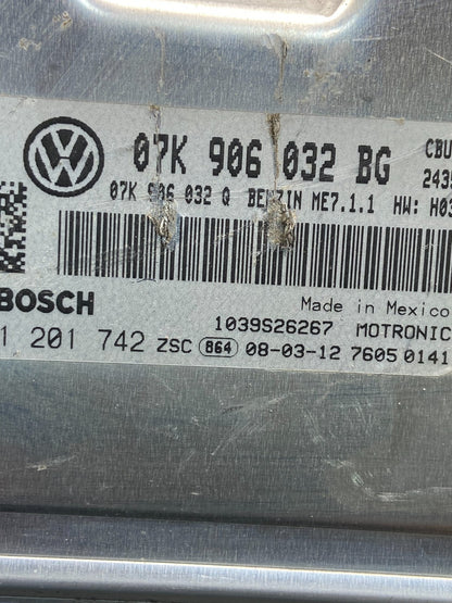 2008 2009 Volkswagen Jetta 2.0L Engine Computer Ecu Pcm Ecm Pcu AF7724 DG2