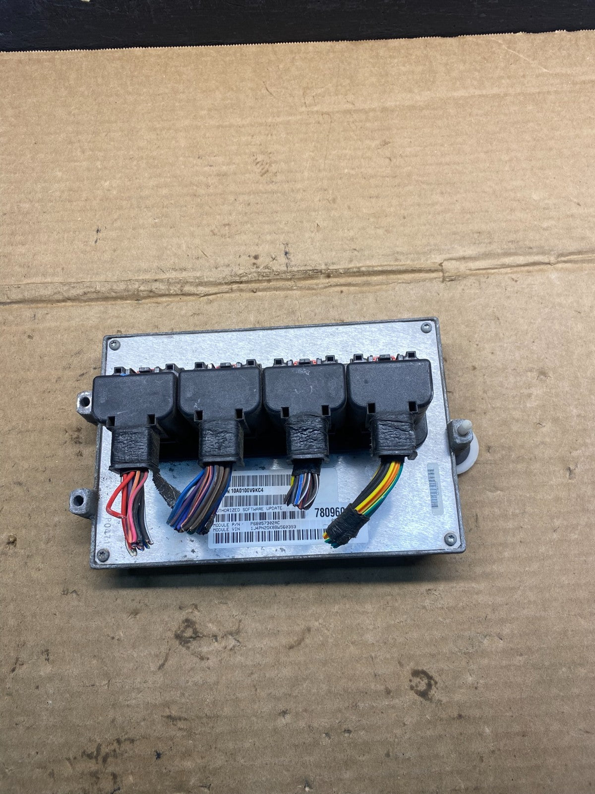2011 Jeep Liberty 3.7L PCM ECM ECU Engine Control Module P68057302AC ad3506 DG0
