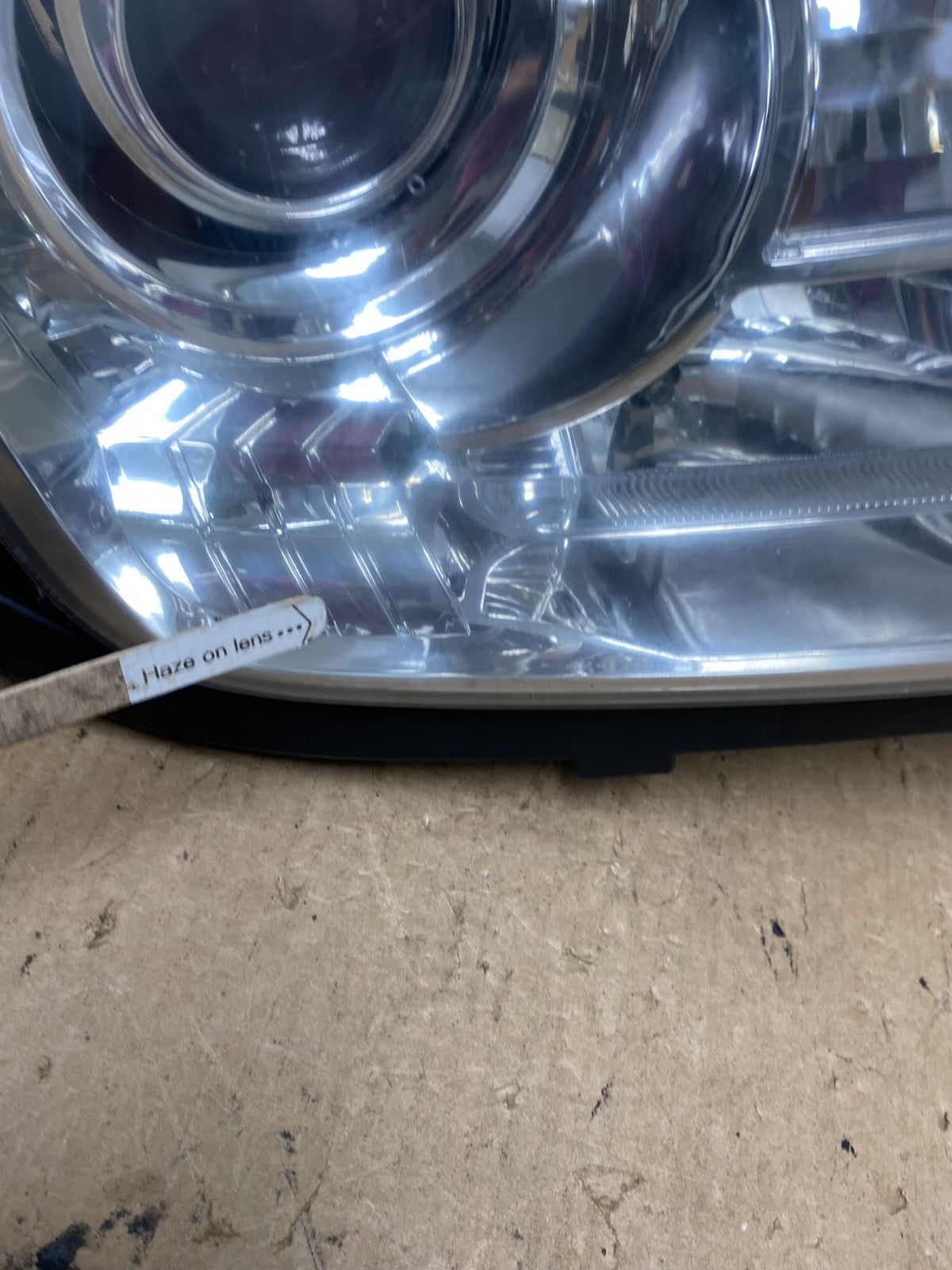 Halogen 2007 to 2010 Lincoln MKX Headlight Right Passenger Side AF9778 DW4
