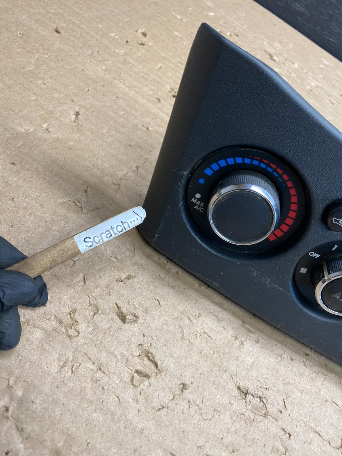 2006 to 2012 Mitsubishi Eclipse Heater AC Temp Climate Switch Panel AG8418 DG2