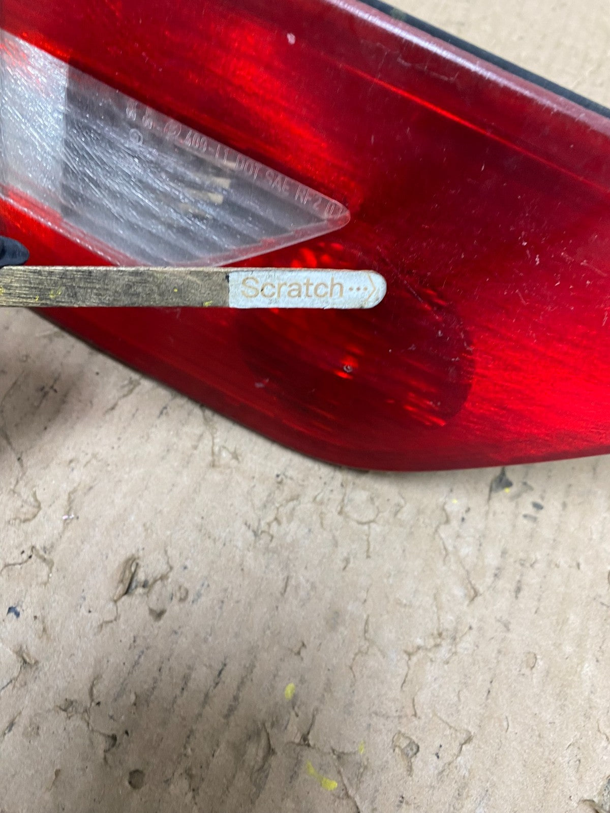 2004 2005 2006 Bmw X3 Left Driver Lh Inner Tail Light OEM W0854 DW3