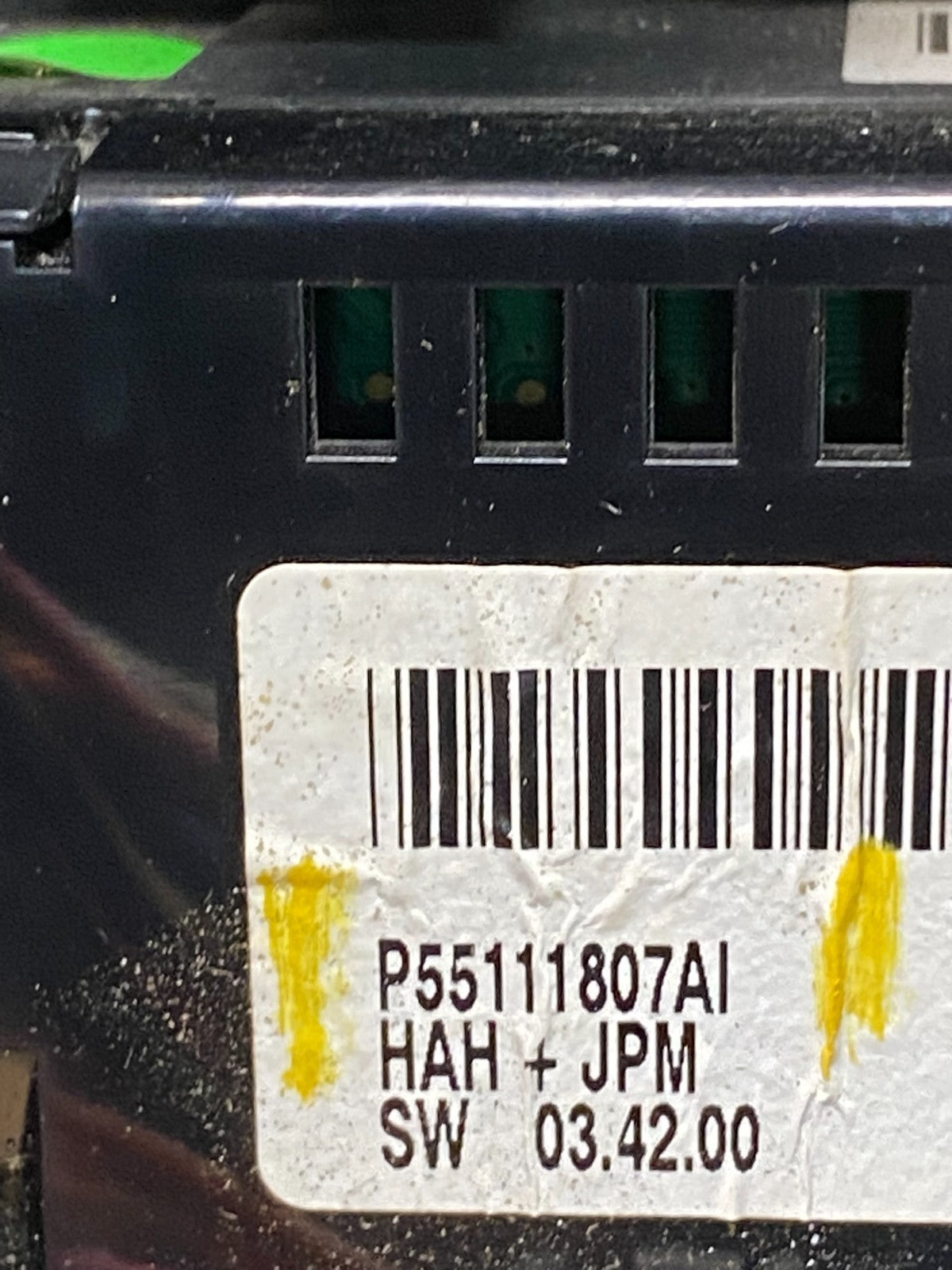 2008-2010 Dodge Grand Caravan Radio Bezel Climate Control Hea AC Heater r6314 DG7
