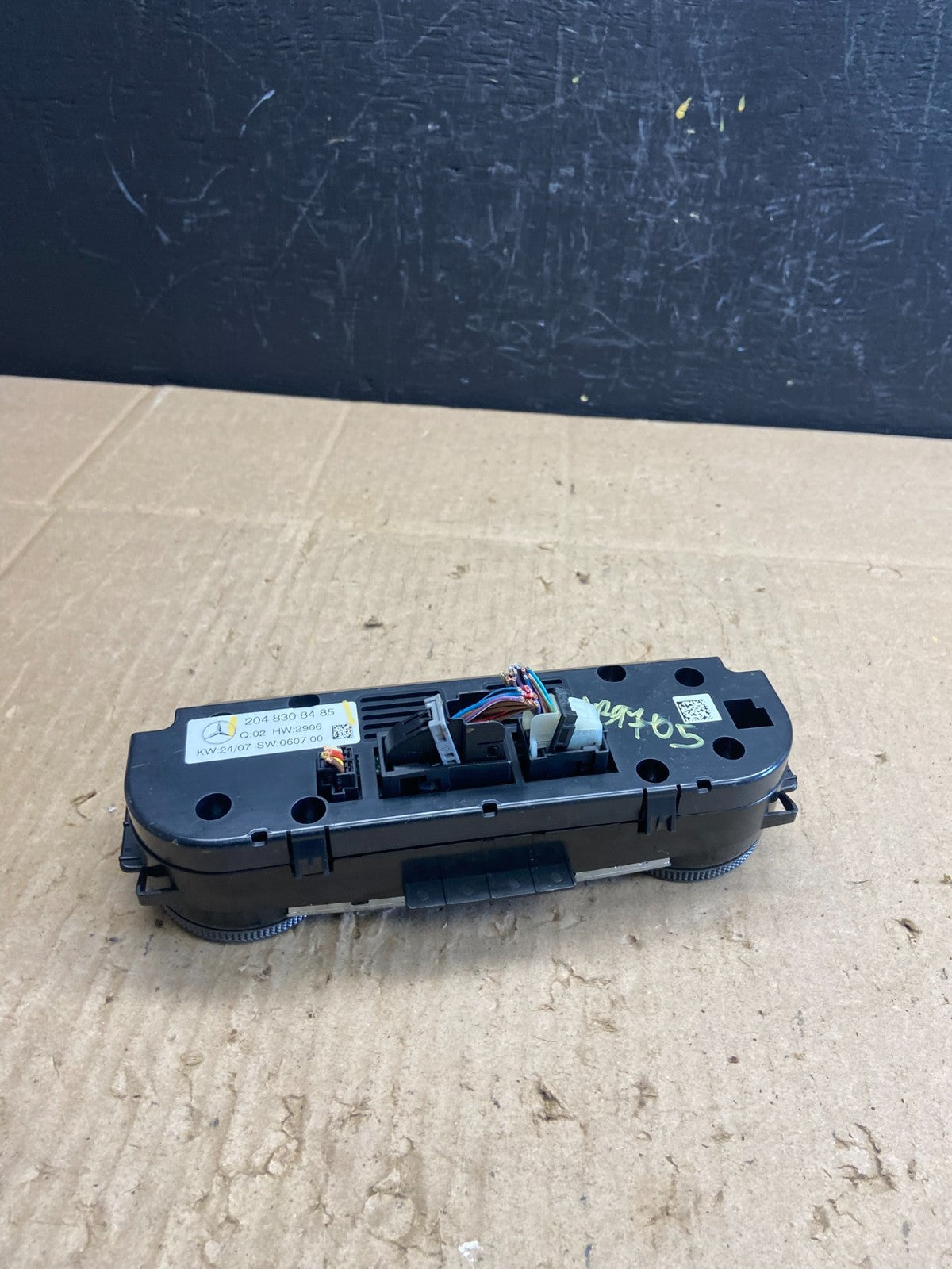 2008 2009 2010 Mercedes C-Class C300 A/C AC Climate Control Panel AB9705 DG4