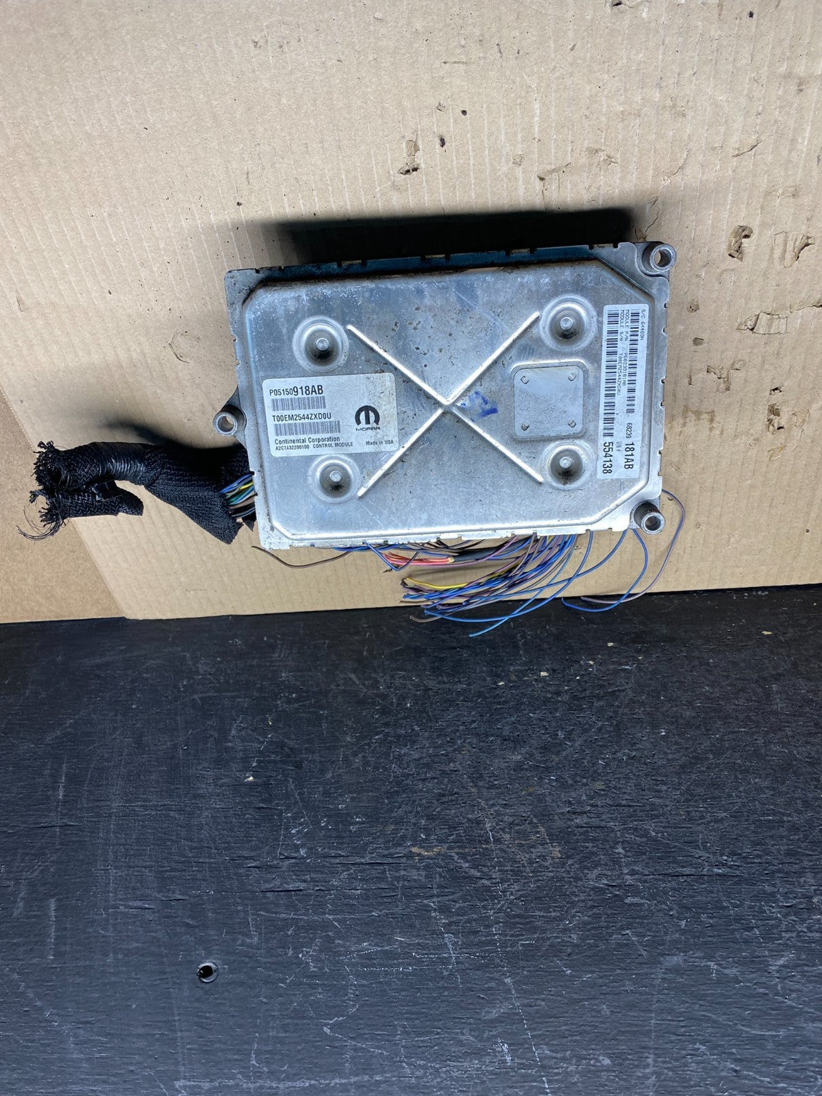 2015 Dodge Journey 3.6L ECU ECM Engine Computer Module AJ0213 DG1