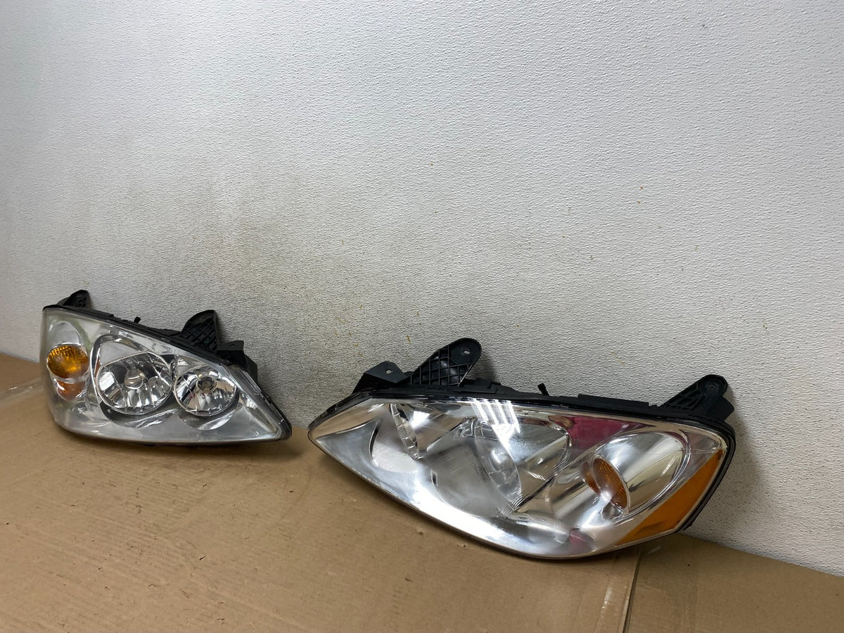 2005 to 2009 Pontiac G6 Headlights Left+Right Side Halogen AH9435 DW1
