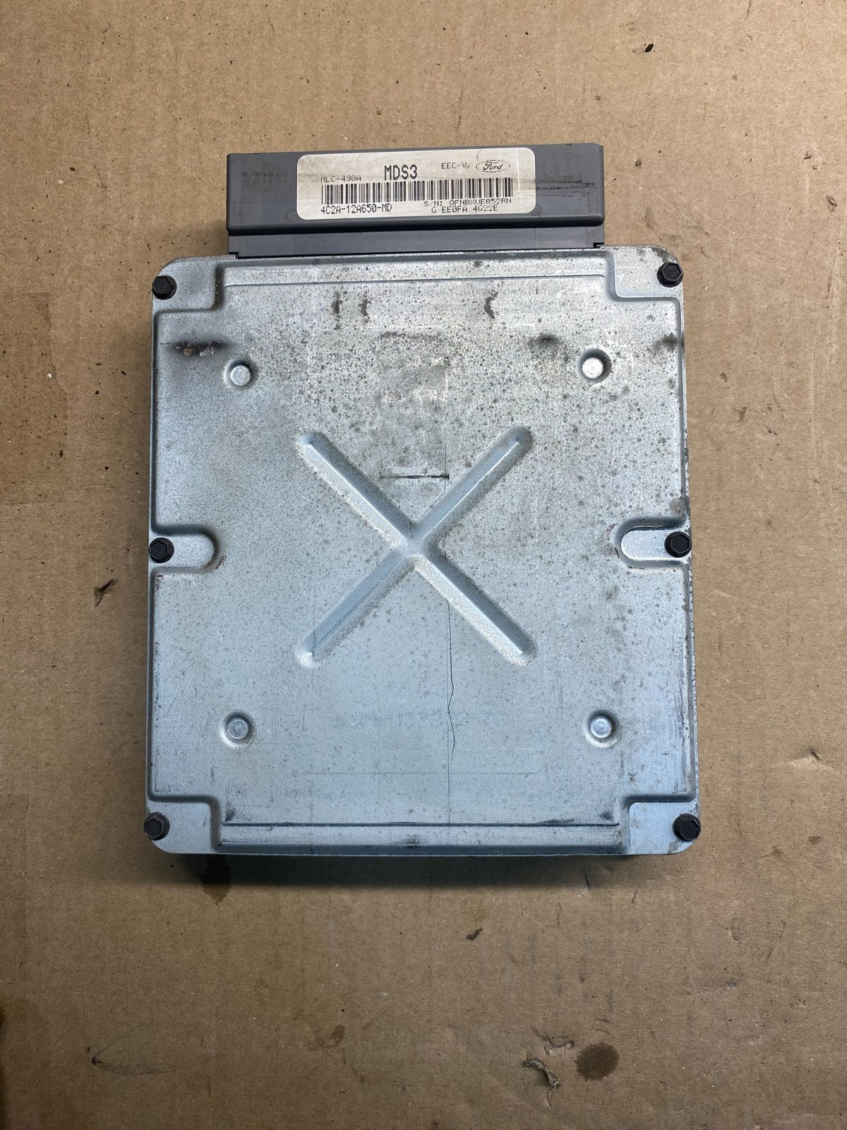 2004 Ford Van E250 4.6L Engine Control Module 4c2a-12a650-md AG3897 DG1