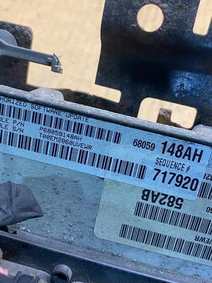 2011 Jeep Grand Cherokee 3.6L ECM ECU Engine Control Computer Modul AH5018 DG2
