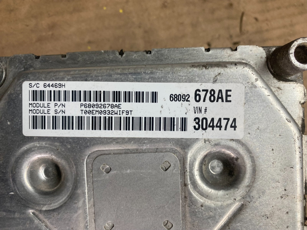 2011 2012 Dodge Journey 3.6L ECU ECM Engine Computer Module D0240 DG14