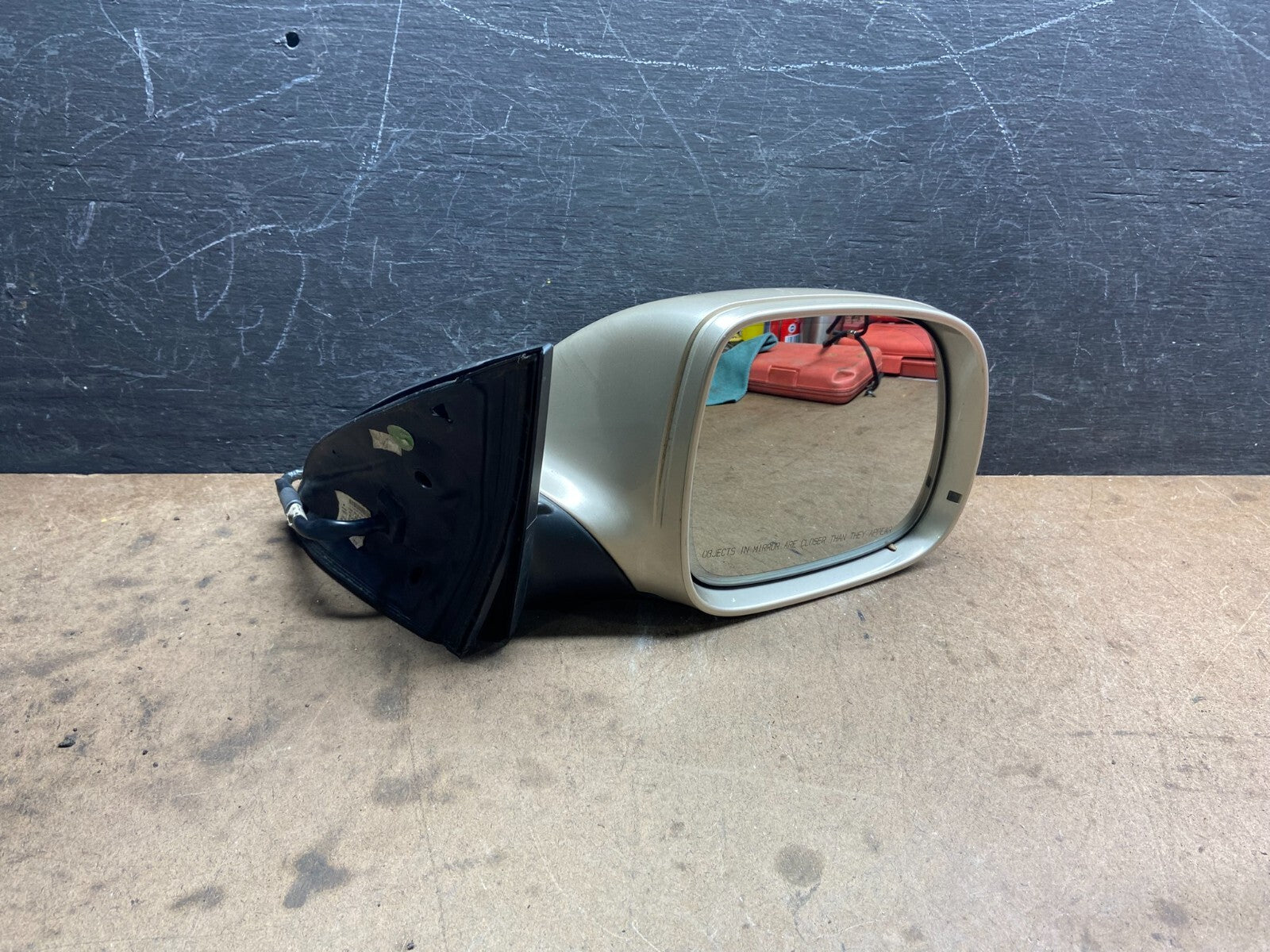 2007 to 2009 Audi Q7 Right Passenger Side Door View Power Mirror Oem J5679 PS2
