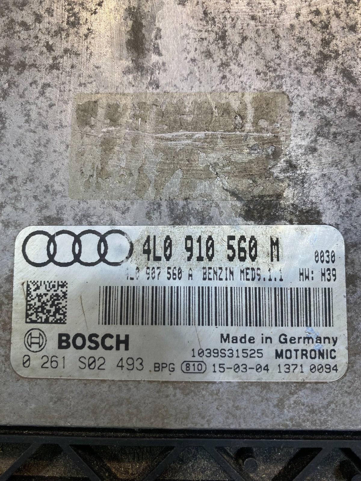 2007 Audi Q7 4.2L Engine Computer Ecu Pcm Ecm Pcu Oem 4L0910560M ab3582 DG2