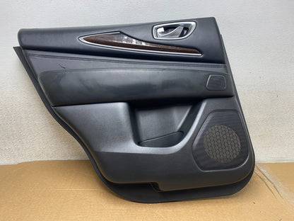 2013 2015 Infiniti JX35 QX60 Rear Left Driver Door Trim Panel Z1284 DG0