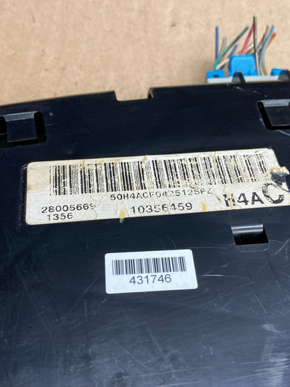 2002 to 2005 Chevrolet Trailblazer Speedometer Cluster Gauge AI3030 DG5