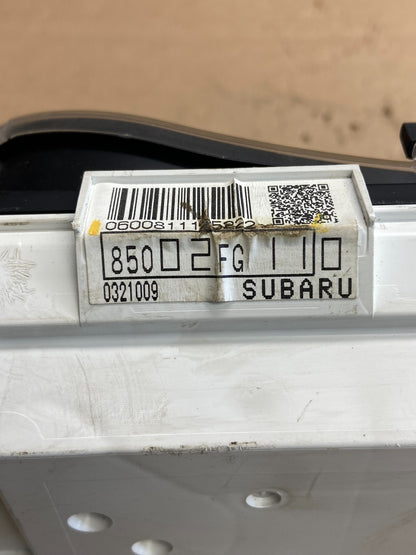 2008 Subaru Impreza Speedometer Instrument Cluster Gauges AI3025 DG5