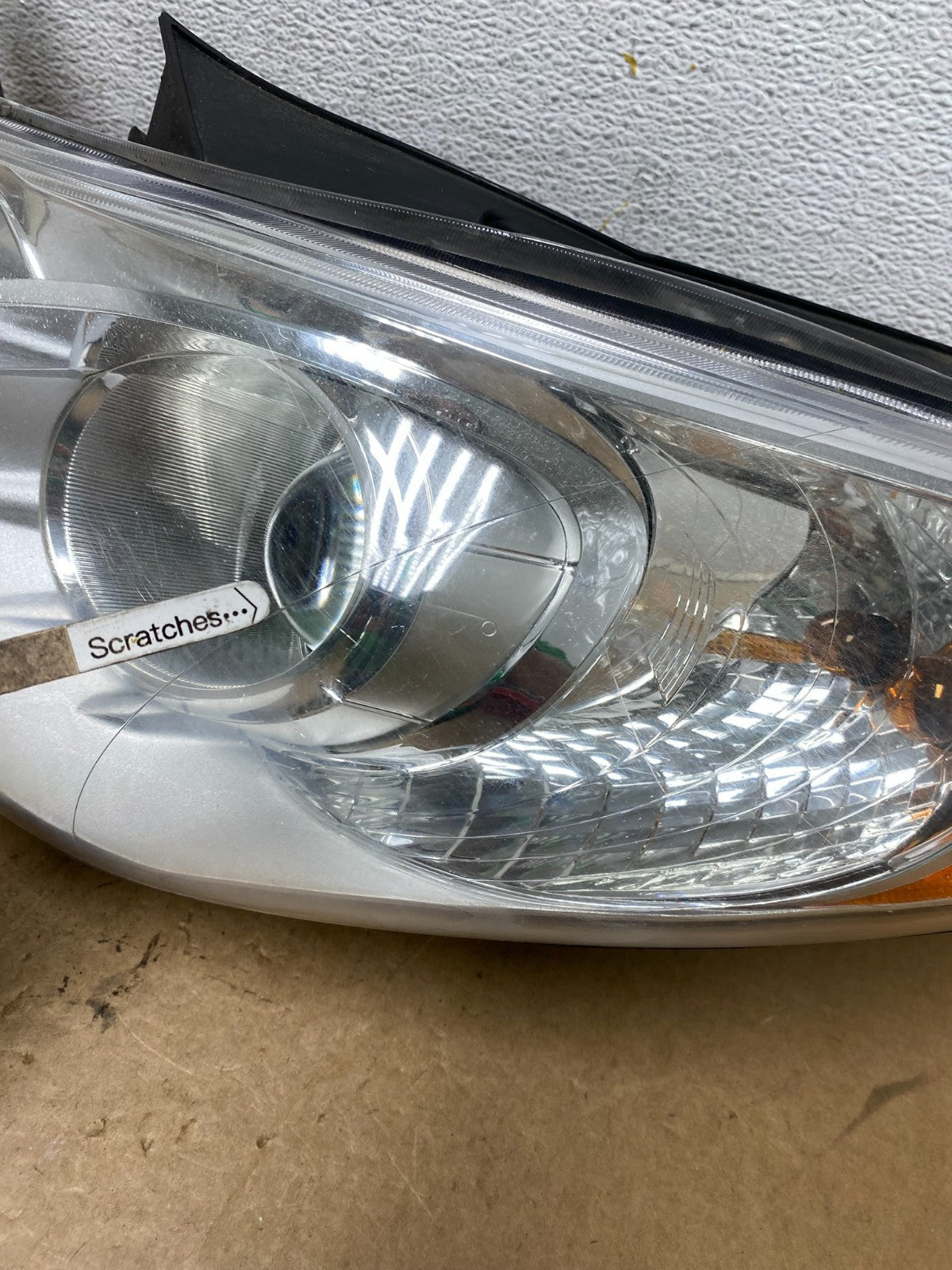 2011 - 2014 Hyundai Sonata Left Driver Lh Side Headlight Halogen AD6300 DW3