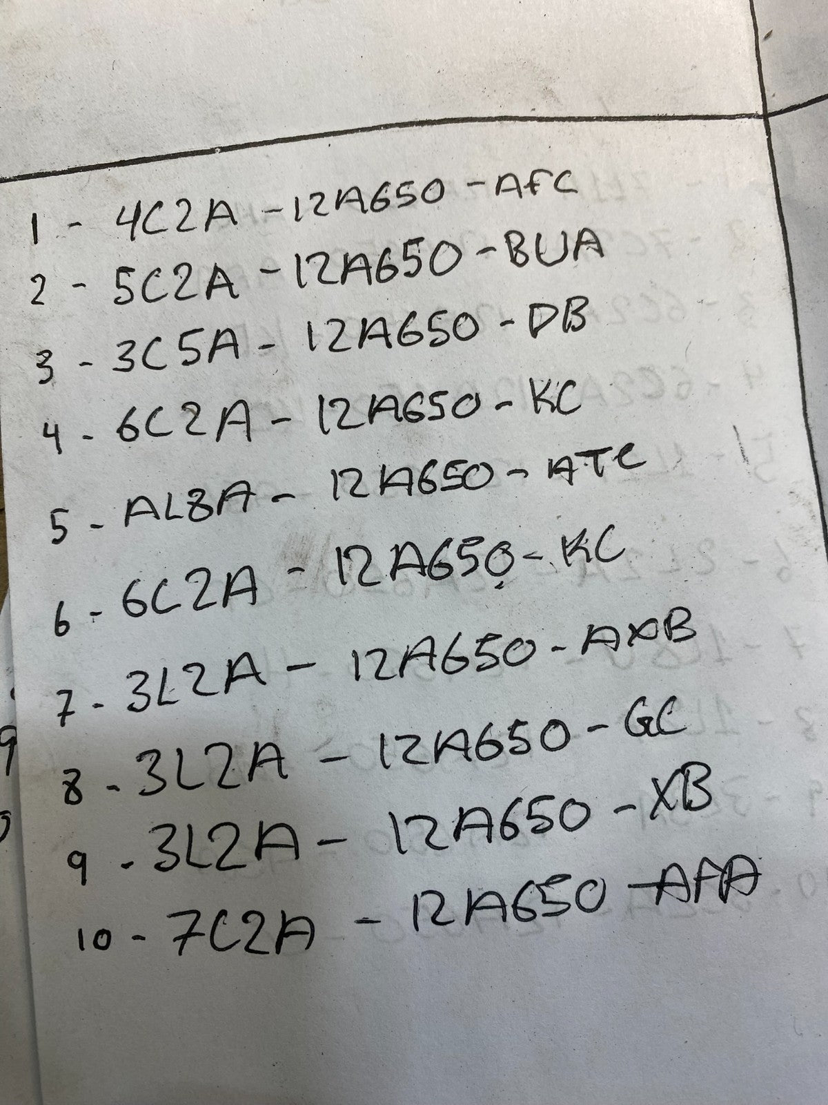 Mix of 10 Ford ECM Engine Computer Module V2406 PS2