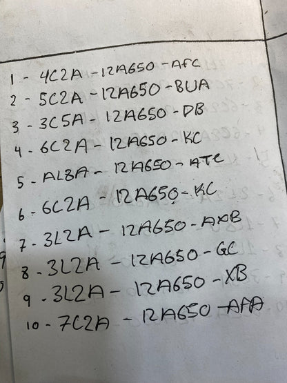 Mix of 10 Ford ECM Engine Computer Module V2406 PS2