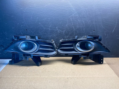 2013-2016 Ford Fusion Front Bumper Left+Right Set Fog Light Bezel Trim AG7275 DG0