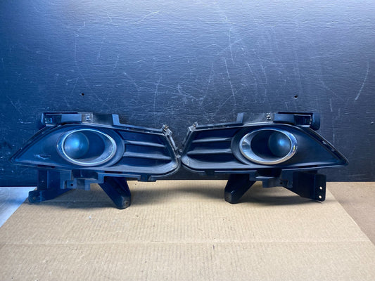2013-2016 Ford Fusion Front Bumper Left+Right Set Fog Light Bezel Trim AG7275 DG0
