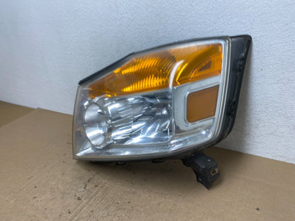 2008 - 2015 Nissan Armada Left Driver LH Headlight Halogen AE6542 DW1