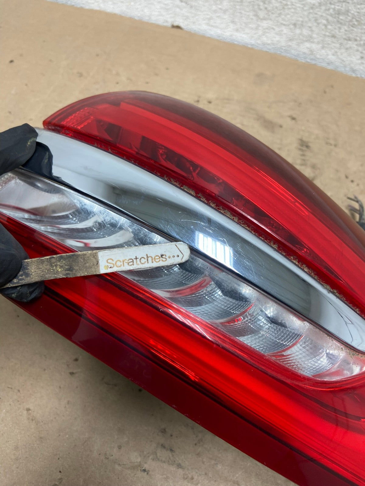 2017 - 2018 Ford Fusion Right Passenger RH Side Tail Light AI1053 LK3