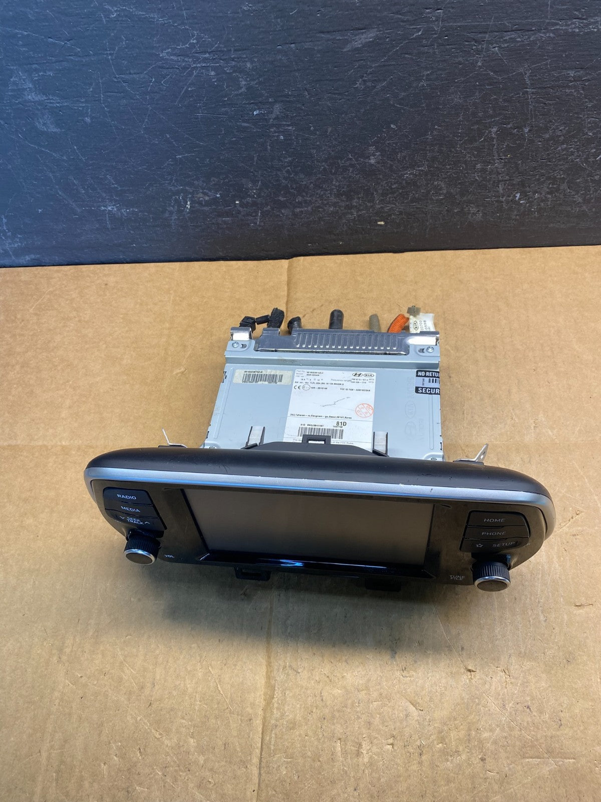 2019 2020 Hyundai Tucson Audio Radio Stereo Receiver Display Screen ad3622 DG3