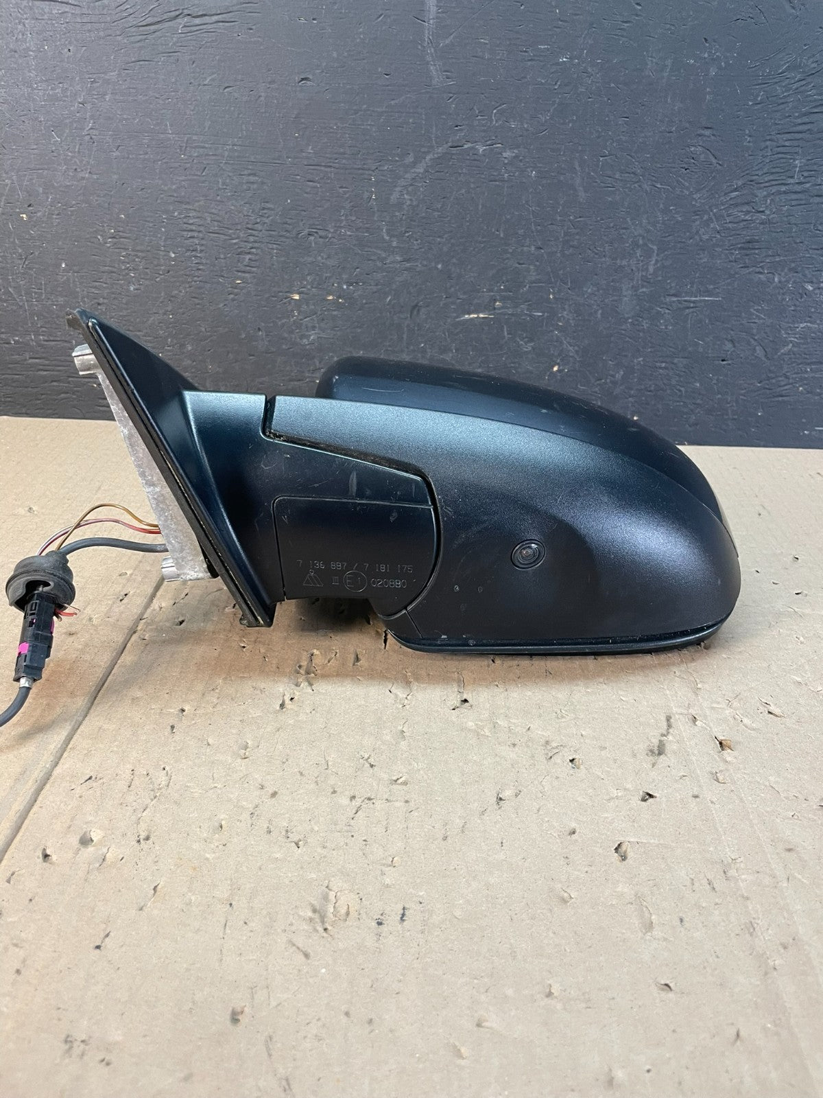 2007 to 2013 BMW X5 Left Driver LH Side View Door Mirror W/ Camera AE0712 DW3