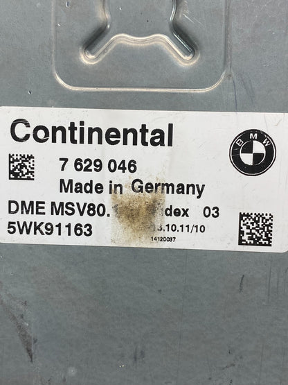 2011 to 2013 Bmw 328i Ecm Ecu Engine Computer Module AG7074 DG2