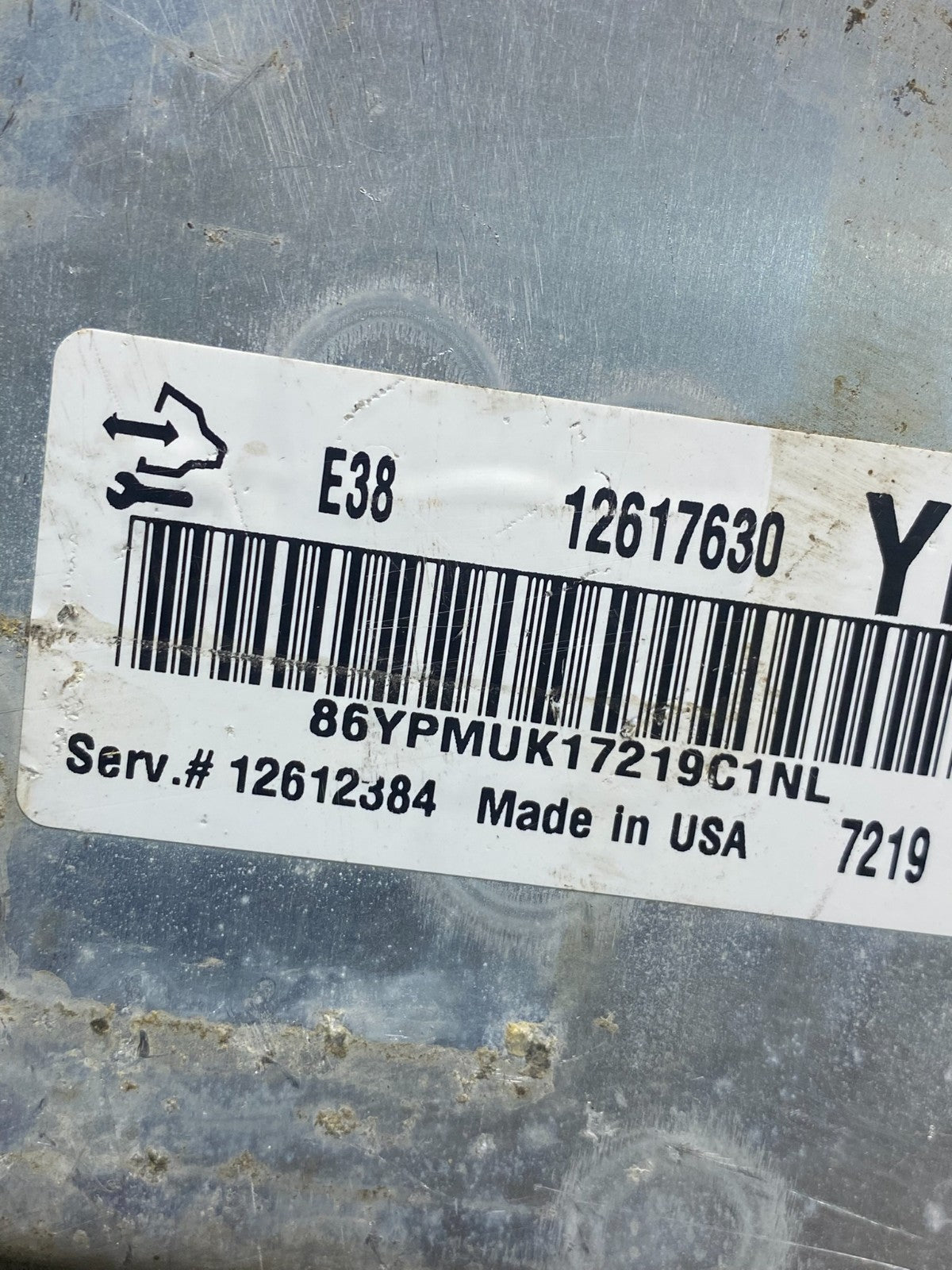 2008 2009 Chevrolet Silverado Engine Control Module ECM ECU AH4835 DW2