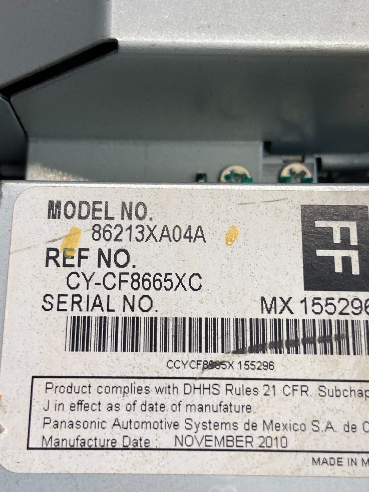 2006-2009 Subaru Tribeca Radio CD Player Climate Control Bezel Panel AG8749 DG5