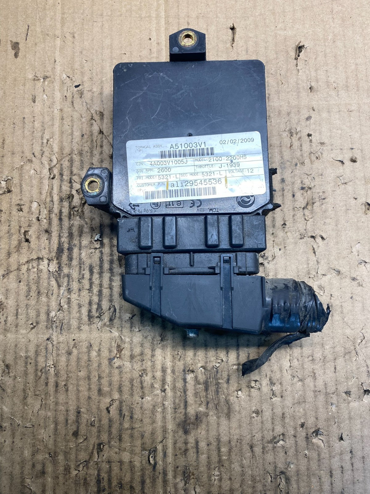 29545536 Allison TCM Transmission Control Module Computer Auto  OEM AB4432 DG0