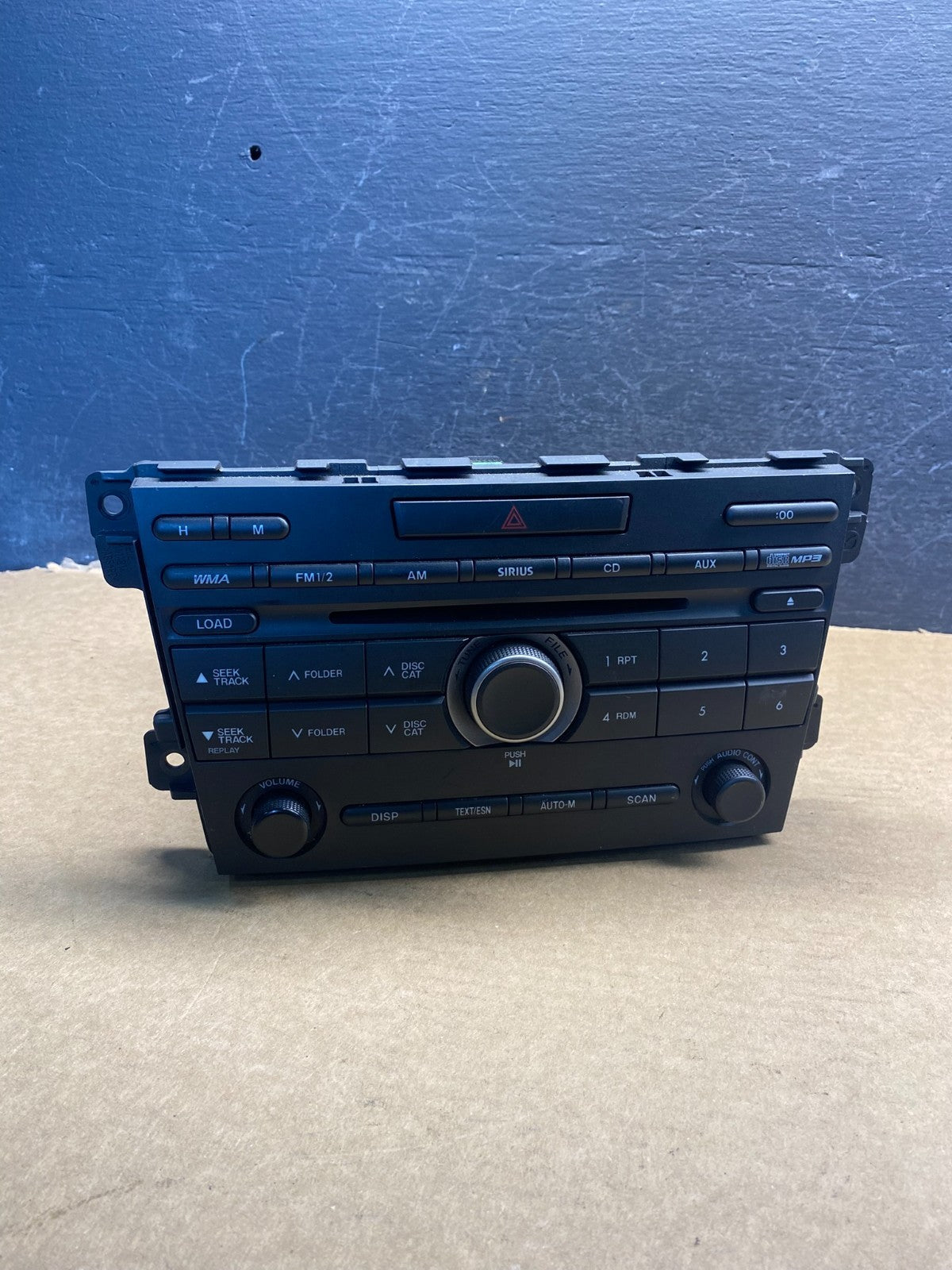 2010 2012 Mazda CX-7 Audio Equipment Radio Receiver Am-fm-cd Single ad9870 DG0